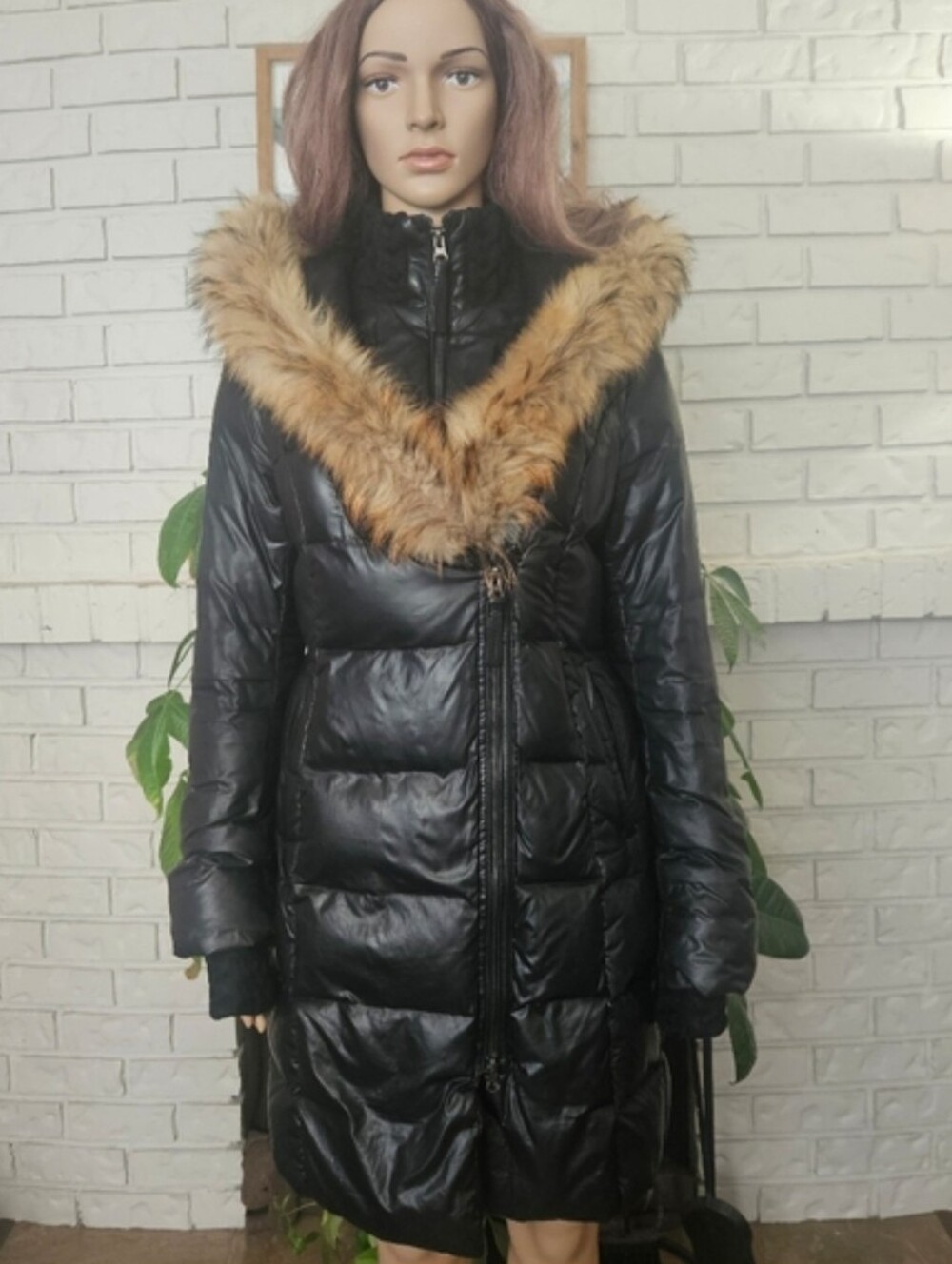 Aritzia MACKAGE down Puffer Coat Women's Black Long Line